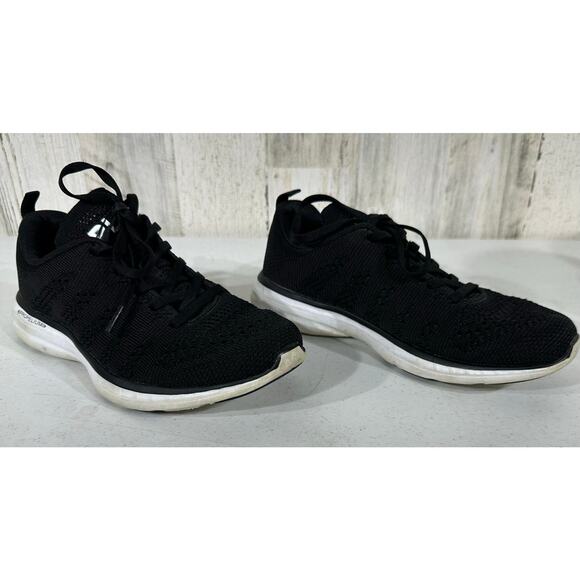 APL Womens Techloom Pro Tennis Shoes Athletic Running Sneakers Size 6.5 Black - Picture 1 of 7